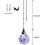 Ceiling Fan Pull Chain Crystal Decorative 1 Piece 4