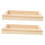 2Pcs Stackable Puzzle Sorting Trays Square Wood Design for Building Blocks Playtime 5