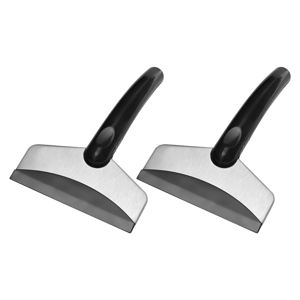 2Pcs Winter Ice Scraper For Car Windshield Â Flexible Brass Blade, Compatible With Car & Truck 9426043135393