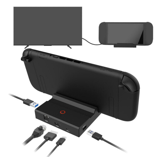 Stazione di docking Switch2 con display 4K HD 1