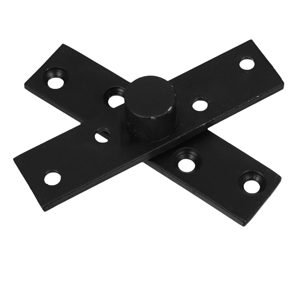 Heavy Duty 360 Stainless Steel Pivot Hinges For Secret/Invisible Doors, Bookshelf & Hidden Door Hardware Â Black, Compatible With Standard 9426043138172