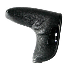 Golf Blade Putter Head Cover Headcover Protector Cover Sleeve Black,, 16.5x15.5cm Black 2