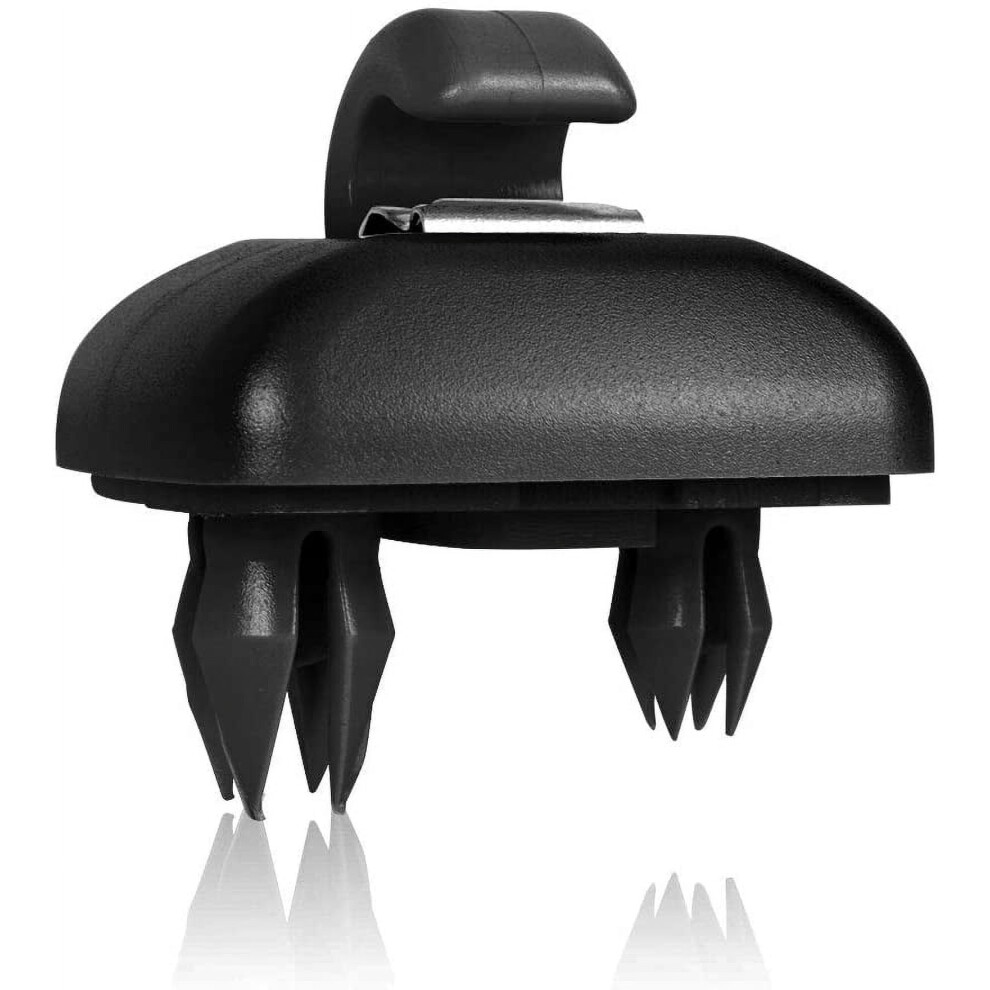Interior Sun Visor Hook Clip Bracket Compatible With Audi A1 A3 A4 A5 Q3 Q5 S3 S4 S5 Tt, Oem: 8E0 857 562, 8U0 857 562A Black 9426043215507