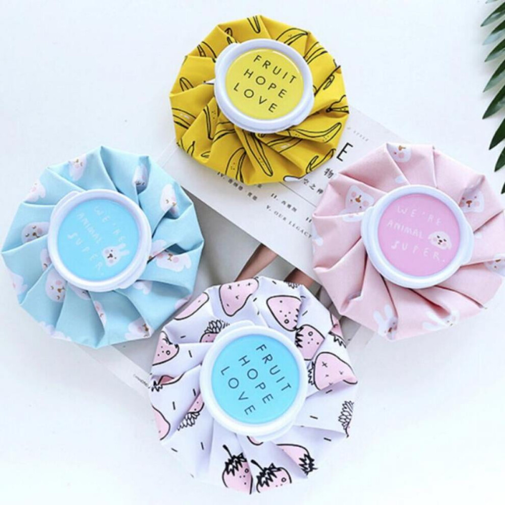 Hot Water Bottle for Pain Relief Rubber Washable Hot and Cold Therapy Water Bag Natural - BPA Free by AMAZING FASHION,1PCS