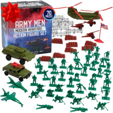 Modern Warfare actionfigursett – 70 deler, BPA-fri