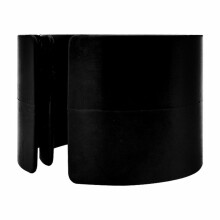 Sort fleksibel slank dåsekopholderadapter 1-pak