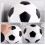 Football-shaped decorative coin bank set 5