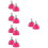 5Pairs Replaceable Rosy Rubber Toe Stops for Roller Skates 11