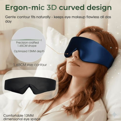 Ακουστικά ύπνου Bluetooth 5.4 με κάλυμμα ματιών 3D 1