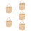 5Pcs Mini Woven Storage Basket Beige Paper for Tiny House Accessories 11