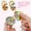 80Pcs Plastic Golden Easter Fillable Eggs for Candy Gifts and Decor 8