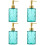 4Pcs Decorative Dispenser Bottle for Hand Soap and Shampoo 6