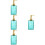 4Pcs Decorative Dispenser Bottle for Hand Soap and Shampoo 8