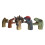 10Pcs Vinyl Dinosaur Hand Puppet Toys for Interactive Kids Learning 2