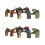 10Pcs Vinyl Dinosaur Hand Puppet Toys for Interactive Kids Learning 5