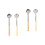 4Pcs Practical Stainless Steel Pizza Spread Ladle with Smooth Finish 5