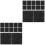 36Pcs Replaceable Cat Litter Box Filter Pads Activated 4