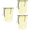 3Pcs Polyester Soccer Net Football Practice Nets Yellow Training Gear 6