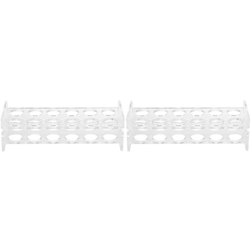 2Pcs Transparent Holder Acrylic Cup Storage Carrier 1