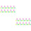 20Pcs Creative Petal Shape Fluorescent Pens Durable Colored Markers 6