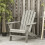Outsunny Silla Adirondack Gris 78 x 89 x 88 cm 2