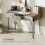 Homcom Escritorio Marrón 105 x 50 x 75 cm 4