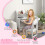 ZONEKIZ Escritorio Infantil Blanco 90 x 45 x 90 cm 5