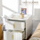 Homcom Mesilla de Noche Blanco 40 x 40 x 47 cm 4