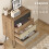 Homcom Cómoda Marrón 60 x 39 x 86 cm 4