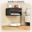 Homcom Mesitas de Noche Negro 37 x 32 x 21 cm 5