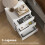 Homcom Cómoda Blanco 45 x 40 x 52.8 cm 4