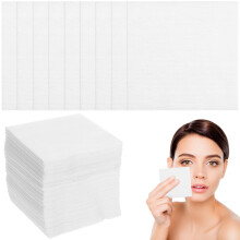300Pièces Tampons Démaquillants Carrés Non Tissés Absorbants