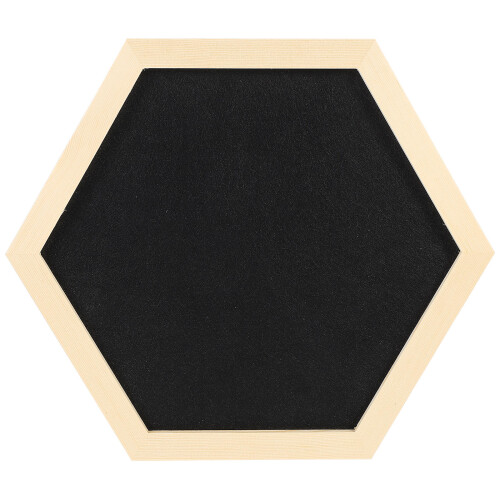 6Pièces Memo Noir Hexagonal Pour Usage