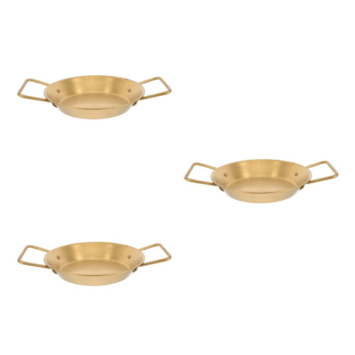 3Pièces Plateau En Inox Polyvalent Pour Restaurant
