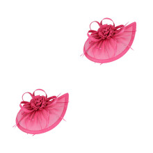 2Pièces Chapeaux Tops Rétro Déco Cérémonie Femme