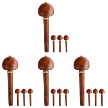 16Pièces Chevilles Bois Pour Accessoires Pour Cordes Fines