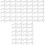 72Pcs White PP Valance Clips for Kitchen Blinds Replacement 1