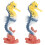 2Pièces Hippocampe Jouet Plastique Décoration Éducative 2