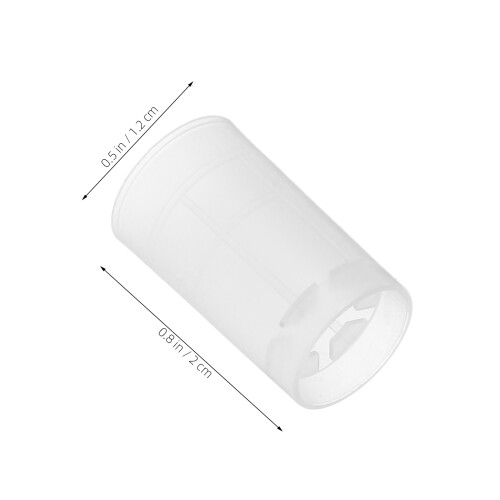 100Pcs Compact Transparent Vial Cap Opener Reusable Ampule Tool 1