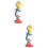 2Pièces Hippocampe Jouet Plastique Décoration Éducative 7