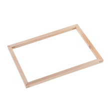 24Sets DIY Oil Painting Wooden Frame Set for Canvas Chocolate