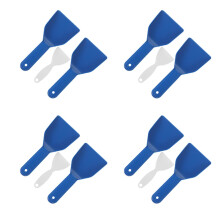 12Pcs Car Ice Set with Snow Brush PP Durable Portable Design