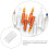 100Pcs Compact Transparent Vial Cap Opener Reusable Ampule Tool 10