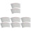 800Pcs Clear Cellophane Storage Bags Opp Material Self-Adhesive White 1