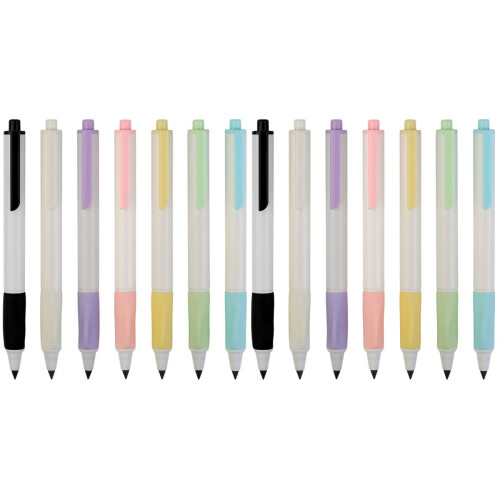 14Pcs Creative Everlasting Writing Pencils ABS Inkless Student Drawing