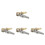 8Pcs Multi Color Copper Air Compressor Tire Inflation Nozzle Adapter 1