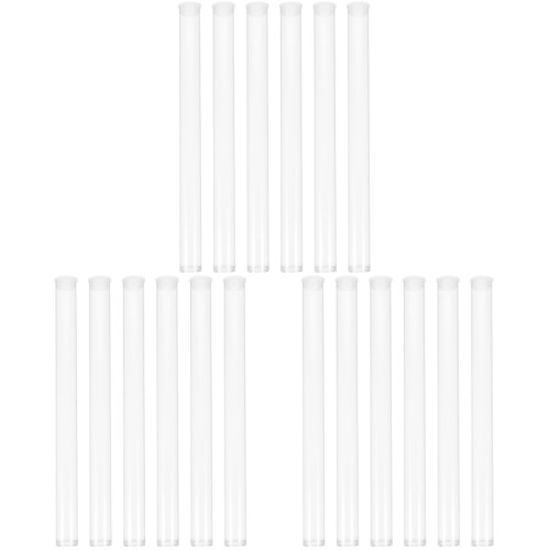18Pièces Tubes En Clair Pour Bâtons D'encens, Usage Stockage 1