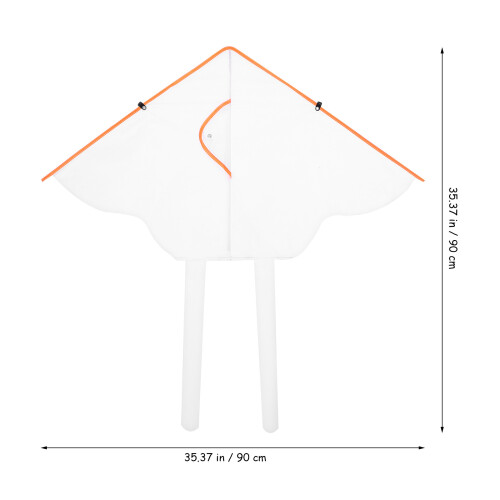 5Sets DIY Blank Flying Kite Set with Paints and Brushes 1