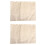 6Pcs Cotton Bread Cotton Cloth Fermented Dough Baking Liner for Bakers 1