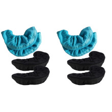 4Paren Paar Slijtvaste Skates Guards Oxfordstof Bladbeschermers Set